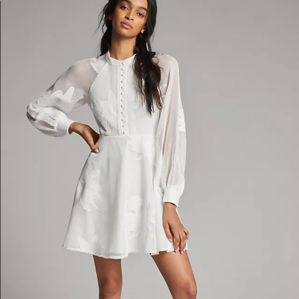 Mare Mare Sabine Embroidered Mini Dress